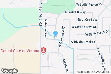 Map image of the property - 3024 W Divide Creek Dr