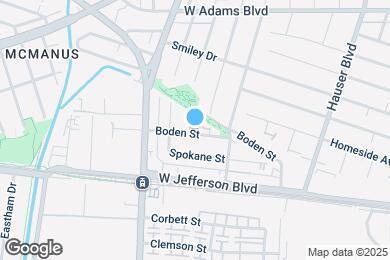 Map image of the property - 2930 S Spaulding Ave