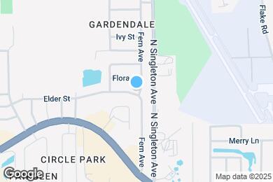 Map image of the property - 500 Fern Ave