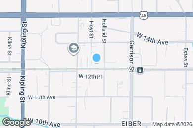 Map image of the property - 1320 Hoyt St