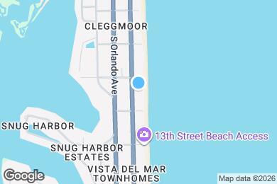 Map image of the property - 1145 S Atlantic Ave