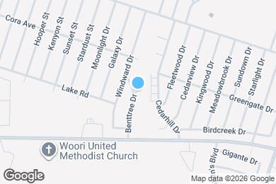 Map image of the property - 1708 Benttree Dr