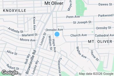 Map image of the property - 422 Hays Ave