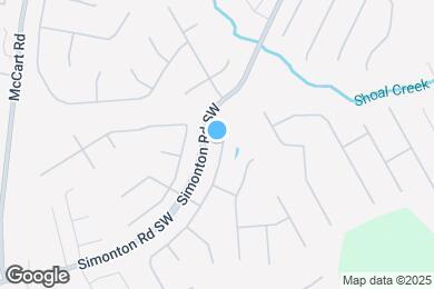 Map image of the property - 610 Simonton Crest Dr SE