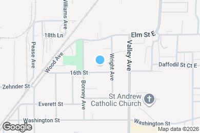 Map image of the property - Beautiful one-bedroom and two-bedroom apartments in Sumner!