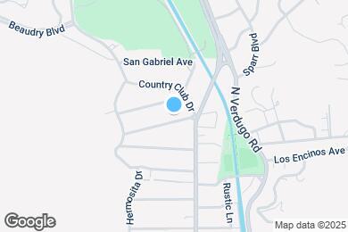 Map image of the property - 1665 Santa Maria Ave