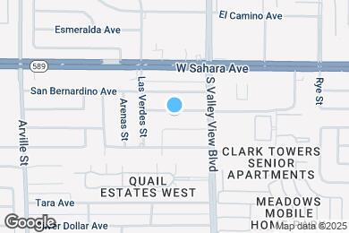 Map image of the property - 3813 El Conlon Ave