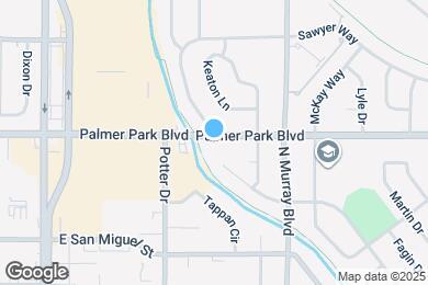Map image of the property - 4111 Palmer Park Blvd