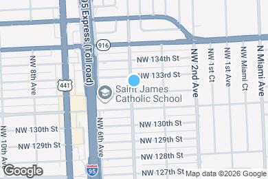 Map image of the property - 495 NW 132nd St