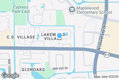Map image of the property - 10234 Twin Lakes Dr