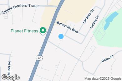 Map image of the property - 1731 Meyers Ln