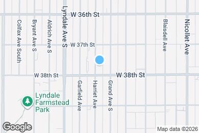 Map image of the property - 3741 Harriet Ave