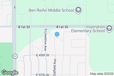 Map image of the property - 3518 S Outfield Cir