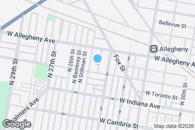 Map image of the property - 3114 N Taylor St