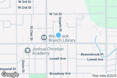 Map image of the property - 1015 Ontario St