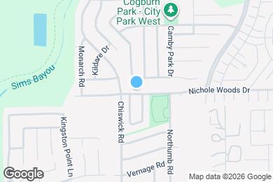 Map image of the property - 2110 Nichole Woods Dr