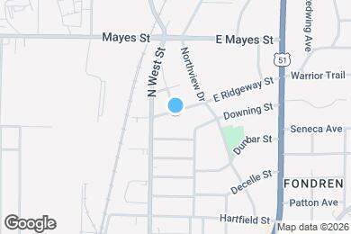 Map image of the property - 335 E Ridgeway St