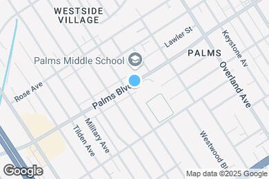 Map image of the property - 10876 Palms Blvd