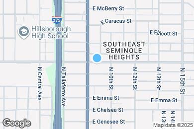 Map image of the property - 905 E Osborne Ave
