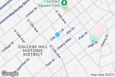 Map image of the property - 611 E 11th Ave
