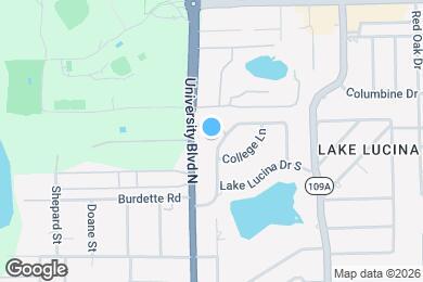 Map image of the property - 2406 Lake Lucina Dr