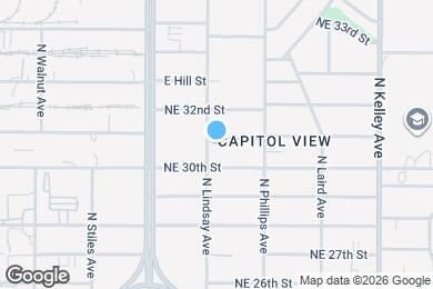 Map image of the property - 704 NE 31st St