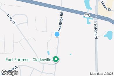 Map image of the property - 2352 Pea Ridge Rd