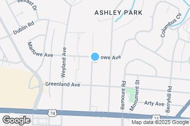 Map image of the property - 2111 Highland St