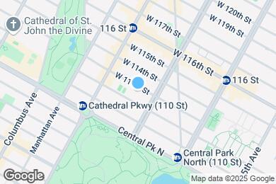 Map image of the property - 230 W 113th St