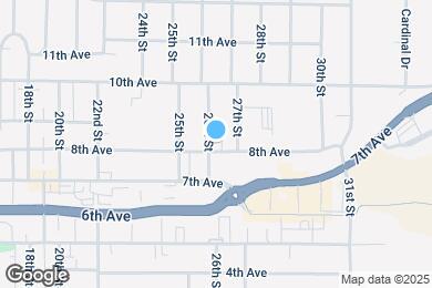 Map image of the property - Williamsburg Apartments