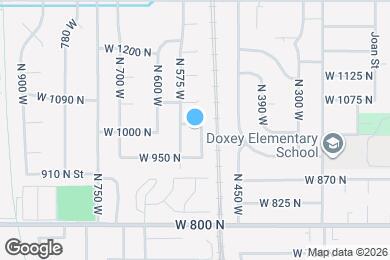 Map image of the property - 1007 N 525 W
