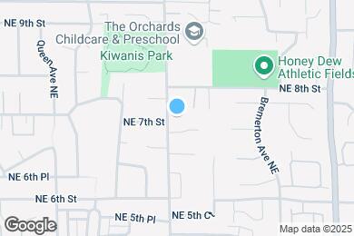 Map image of the property - 742 Union Ave NE