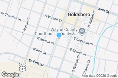 Map image of the property - 208 S Center St