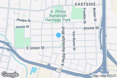 Map image of the property - 733 Pippin St