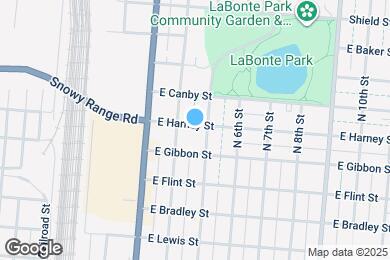 Map image of the property - 416 E Harney St