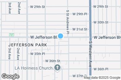 Map image of the property - 1926 -1930 W. Jefferson Blvd.