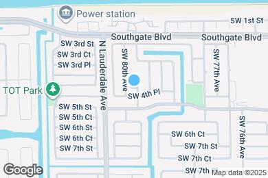 Map image of the property - 426 SW 79th Ter