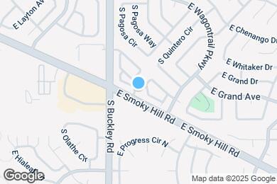 Map image of the property - 5000 S Pagosa St