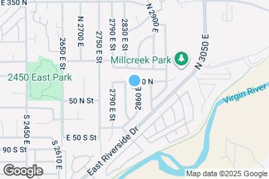 Map image of the property - 89 N Paradise Way