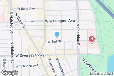 Map image of the property - 526A W Surf St