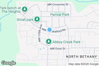 Map image of the property - 16933 NW Viola St