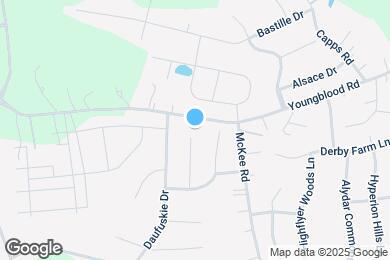 Map image of the property - 16858 Rudence Ct