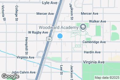 Map image of the property - 1717 Cambridge Ave