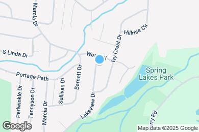 Map image of the property - 2302 Lakeview Dr