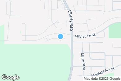 Map image of the property - 1132 Thunderbird Ave S