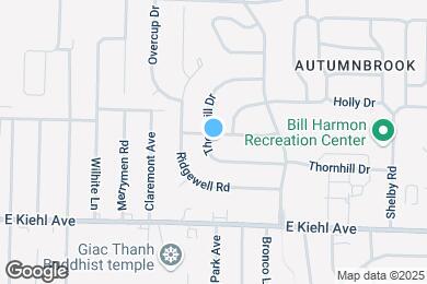Map image of the property - 22 Thornhill Dr