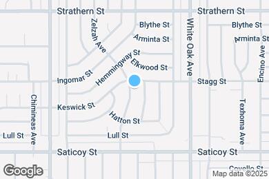 Map image of the property - 7756 Zelzah Ave