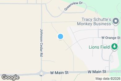 Map image of the property - 402 Dawson Dr