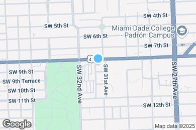 Map image of the property - 821 SW 31st Ct