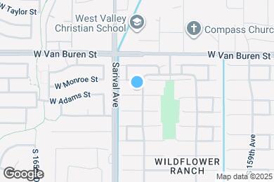 Map image of the property - 16236 W Adams St